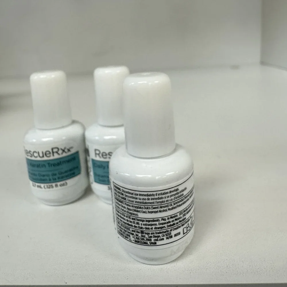 Pack Of 3 CND RescueRXx Daily Keratin Treatment - 3.7 ml / .125 oz
